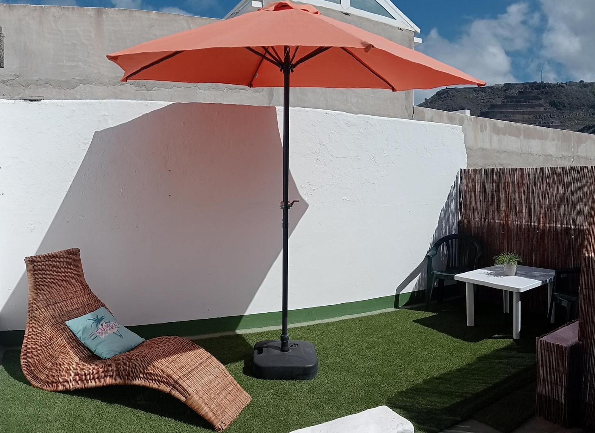 Piso Magico Junto Al Mar Con Gran Terraza * Santa Maria de Guia de Gran Canaria
